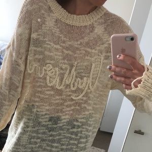 Wildfox Unicorn Sweater